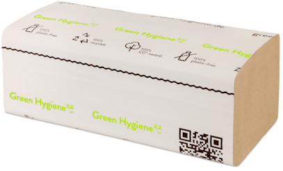 Green Hygiene Falthandtücher – V-Falz & N-Falz, Recyclingpapier, nachhaltig produziert | ready4care.de